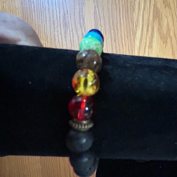 Chakra Beaded Bracelet Set - Picture 9 of 10